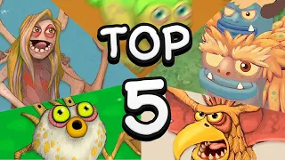 Top 5 Returning Scrapped Monsters (My Singing Monsters)