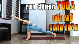 60 phút yoga GIẢM MỠ TOÀN THÂN - thon gọn vóc dáng | Hoàng Uyên Yoga