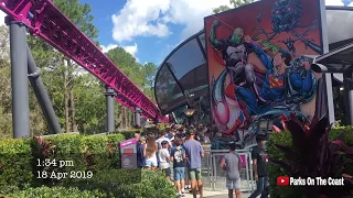 Holiday Crowds at Movie World Australia