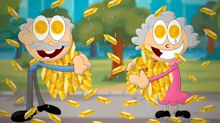 What if it Rained Gold Bars? + more videos | #aumsum #kids #children #cartoon #whatif #education