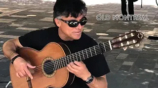 Spanish Guitar Player in Old Montreal