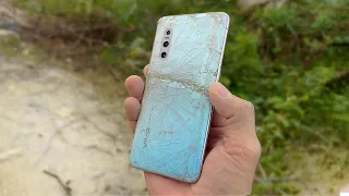 Restoration Destroyed Phone Found on The Road - How i Restore VIVO X27 Cracked