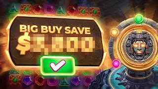 GEMS BONANZA WENT BONKERS on this HUGE BONUS BUY... (SAVED)