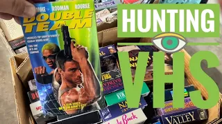 10 Cent Tapes! Big Haul Of VHS Movies - Hunting VHS At Thrift Stores And Flea Market