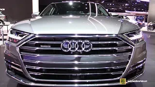 2019 Audi A8L Quattro - Exterior and Interior Walkaround - 2018 LA Auto Show