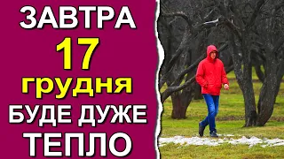 ПОГОДА НА ЗАВТРА: 17 ГРУДНЯ 2022 | Точна погода на день в Україні