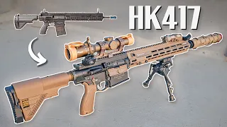 HK417 비비탄 가스건 꾸며주기