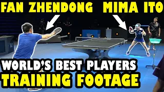 Ma Long, Fan Zhendong & More | Training | T2 Diamond 2019