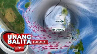 Nabawasan na ang mga lugar na nasa ilalim ng wind signal... - Weather update September 26, 2022 | UB