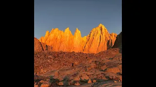 Mt. Whitney Mountaineering route August 2020