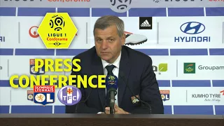 Press Conference Olympique Lyonnais - Toulouse FC ( 2-0 )  / 2017-18