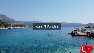 Beach clubs of Kas, Turkey 🇹🇷 - by drone
