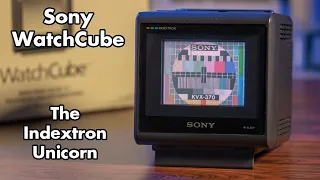 Sony WatchCube KVX-370 : The rarest 3.7" Indextron