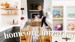 HOME ORGANIZATION, DECOR AND CLEAN WITH ME | Organization and Cleaning Motivation