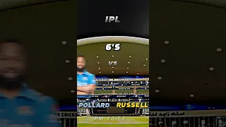 Kieron Pollard ✨ vs Andre Russell 💥 (in IPL)