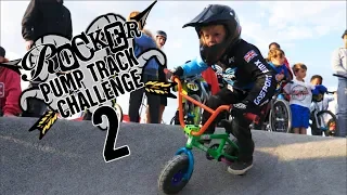 Insane rocker pump track race 2!