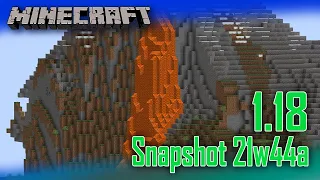 Minecraft 1.18 Snapshot 21w44a - Just A Simulation