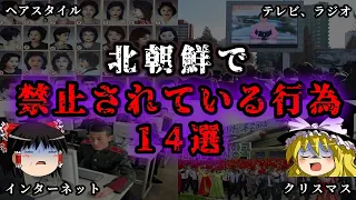 【ゆっくり解説】絶対に逆らえない北朝鮮で禁止されている行為14選