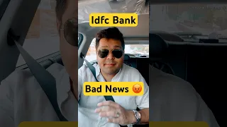 Idfc Bank Bad News 😭 Credit Card Devalued #shorts #viral #trending