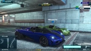 Hennessey Venom GT vs Koenigsegg Agera (Drag race) Most Wanted 2012