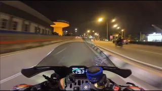 First ride on Yamaha R1M