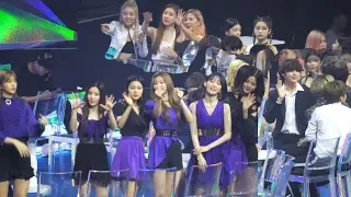 쉬는시간 팬들에게 인사해주는 IZONE (아이즈원), 있지(ITZY),TXT@190801 MGMA [4k Fancam/직캠