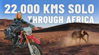 22.000 kilometer solo motorcycle journey through Africa - ITCHY BOOTS