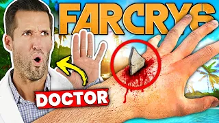 ER Doctor REACTS to Craziest Far Cry 6 Healing Animations