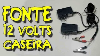 Fonte de 12v com carregadores de celular! Como fazer!