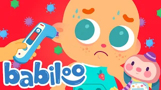 Sick Song | #Babiloo #NurseryRhymes & #KidsSongs