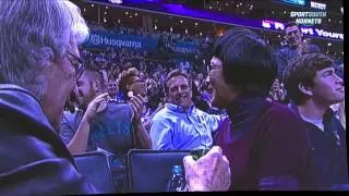 Cute marriage proposal at Orlando Magic vs Charlotte Bobcats Game NBA December 25, 2014