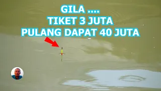 GOLDFISH FISHING COMPETITION EDAN TICKETS 3 MILLION TAKEAWAY 40 MILLION SITU MANGLAYANG