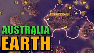 Civ 6: Australia Gameplay [True Start Earth Map] Let’s Play Civilization 6 as Australia | Part 5