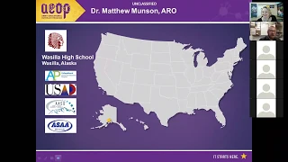 AEOP Apprenticeship Webinar with Dr. M. Munson