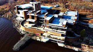 Largest Abandoned Mansion In Canada | Drone Flight
