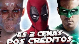 VEJA AS 2 CENAS POS CREDITOS DE DEADPOOL 2 😱😱