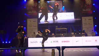 第4回全日本ブレイキン選手権 男子オープン部門ファイナル shigekix vs SHADE