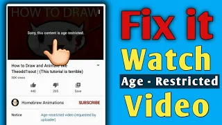 How to Watch Age restricted videos on youtube android || How to remove Age restricted on youtube