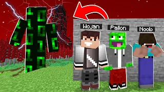 SZPIEGUJEMY HACKERA w TWIERDZY z NOOBEM I PALIONEM w Minecraft!