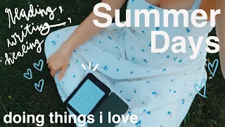 SUMMER DAYS in my life (deutsch) ✨🤍🌺 | Dinge machen, die ich liebe