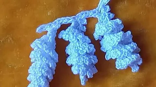 How to crochet Curly Fringe with koroshiya