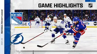 Rangers @ Lightning 3/19 | NHL Highlights 2022