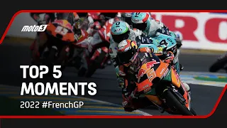 Top 5 Moto3™ Moments | 2022 #FrenchGP