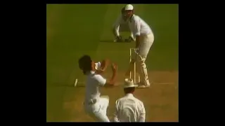 INDIA v PAKISTAN ROTHMANS TROPHY ODI SEMI FINAL #1 SHARJAH MARCH 22 1985 IMRAN KHAN KAPIL DEV