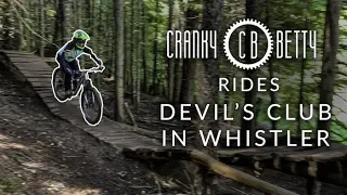 Best blue technical trail in Whistler Bike Park