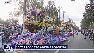 135th Rose Parade in Pasadena