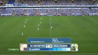 La Liga 20 09 2014 Deportivo La Coruña vs Real Madrid - HD - Full Match - 2ND - Rusian Commentary