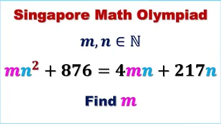 Math Olympiad | Singapore Mathematical Olympiad | Algebra