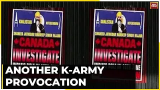 Another K-Army Provocation In Canada; 'Probe Nijjar Killing' Poster Outside Temple