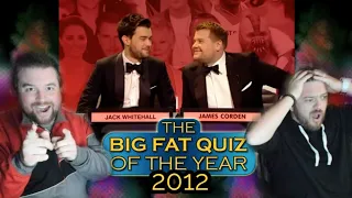 Americans React To "The Big Fat Quiz Of The Year 2012"